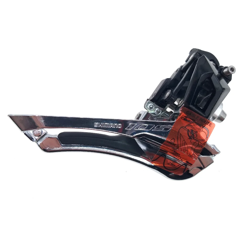 SHIMANO 105 FD-R7000 2x11Speed Front Derailleur Road Bike Band Mount 2x11s R7000 Braze On Clamp Band Mount for Road Bicycle