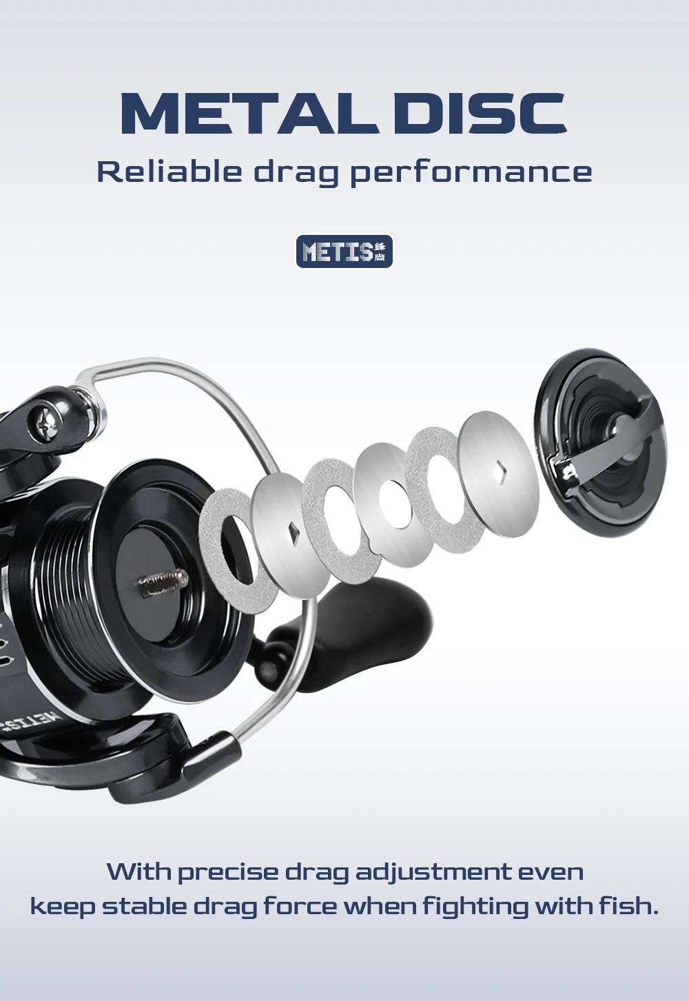 TSURINOYA NEW Spinning Fishing Lure Reel METIS 1000 2000 3000 Long Casting Versatile Ultralight Freshwater Bass Trout Wheel