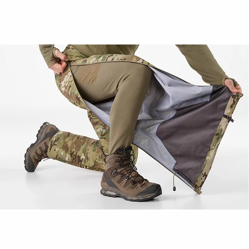 LEA ALPHA GEN2 Outdoor Side Zipper Hiking Pants Hard Shell Rainproof, Waterproof, Breathable for Men and Women