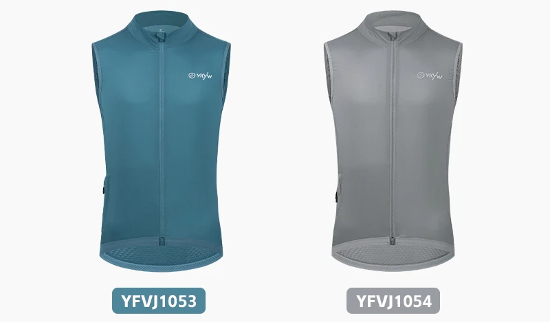 YKYW Windproof Waterproof Men's Pro Cycling Vest UPF50+ Sleeveless Waistcoat Windbreaker MTB Bike Clothing  Bicycle Jacket