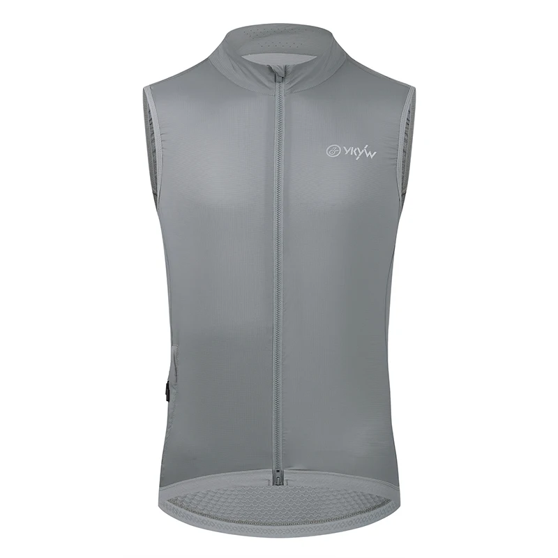 YKYW Windproof Waterproof Men's Pro Cycling Vest UPF50+ Sleeveless Waistcoat Windbreaker MTB Bike Clothing  Bicycle Jacket