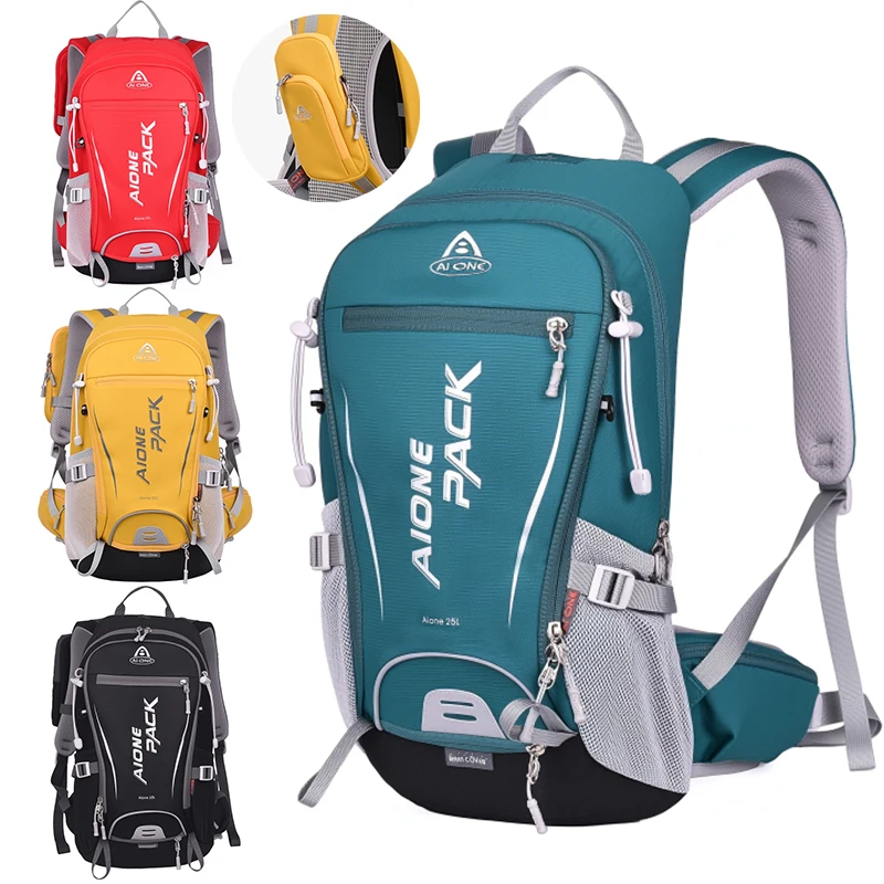 Lightweight Hiking Backpack 25L Hiking Daypack Lightweight Cycling Backpack, Breathable Day Pack, Backpacking for Women Men