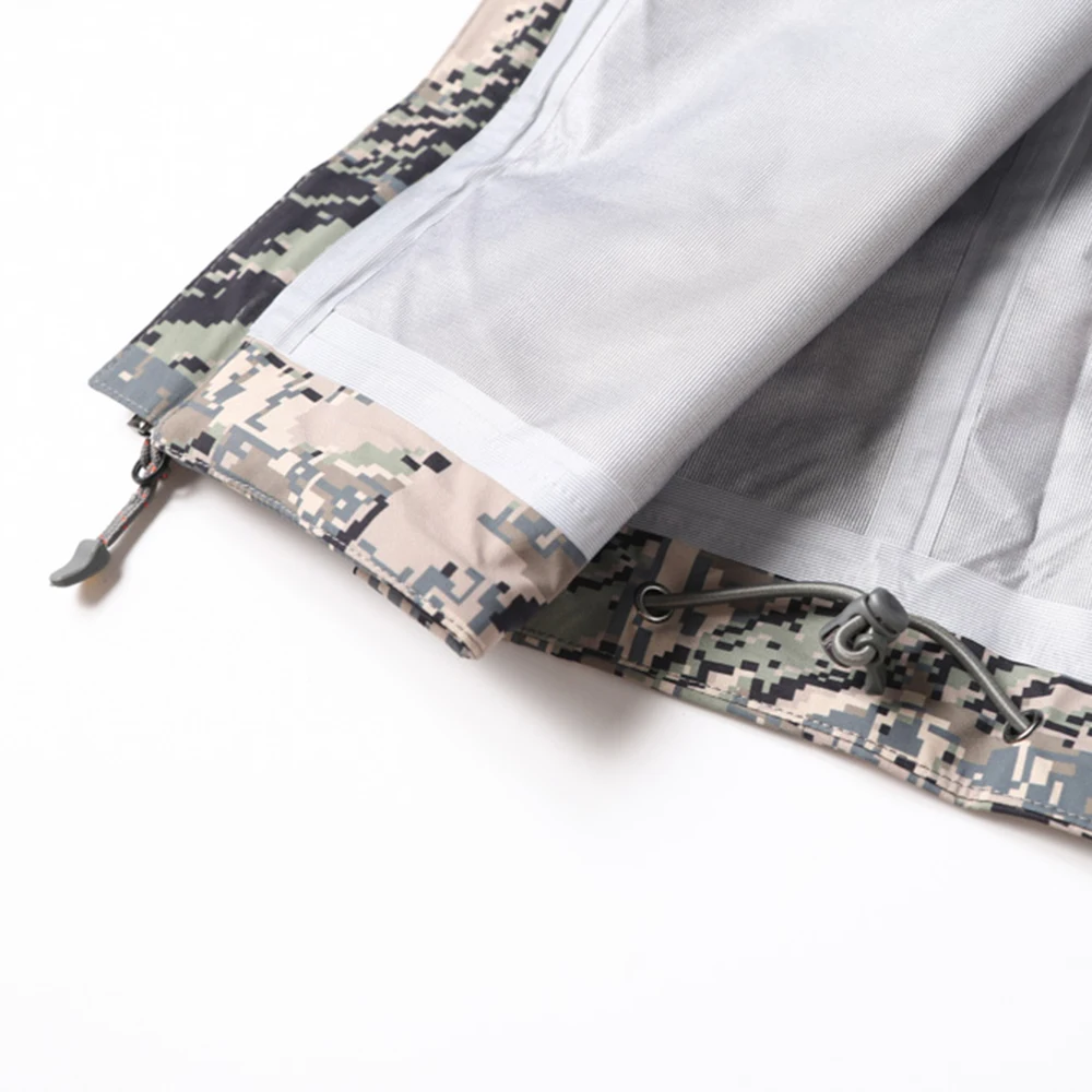 Men's Hunting Raincoat Dew Point Jacket Camouflage Fishing Hunting Clothing