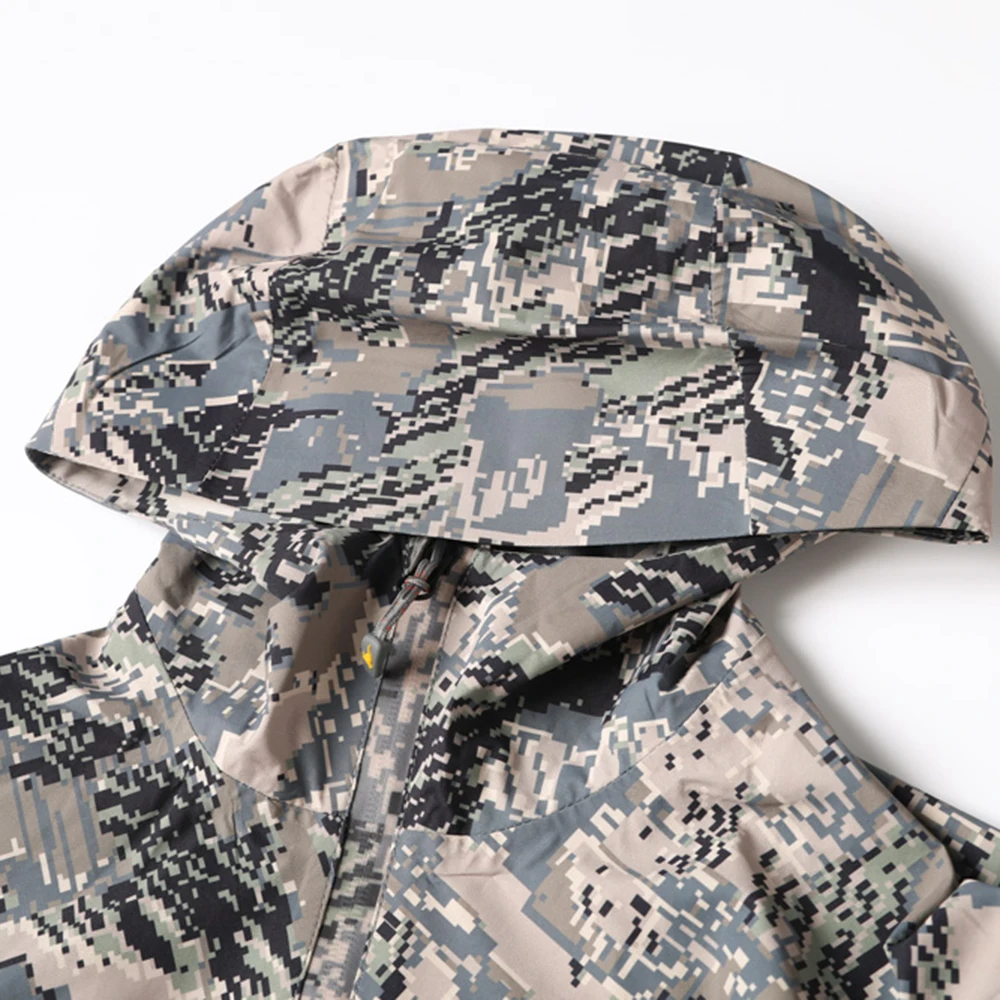 Men's Hunting Raincoat Dew Point Jacket Camouflage Fishing Hunting Clothing