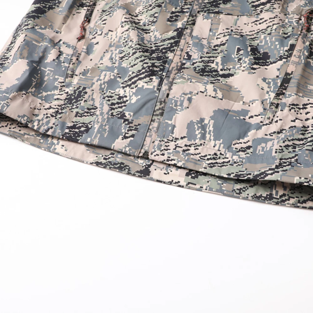 Men's Hunting Raincoat Dew Point Jacket Camouflage Fishing Hunting Clothing