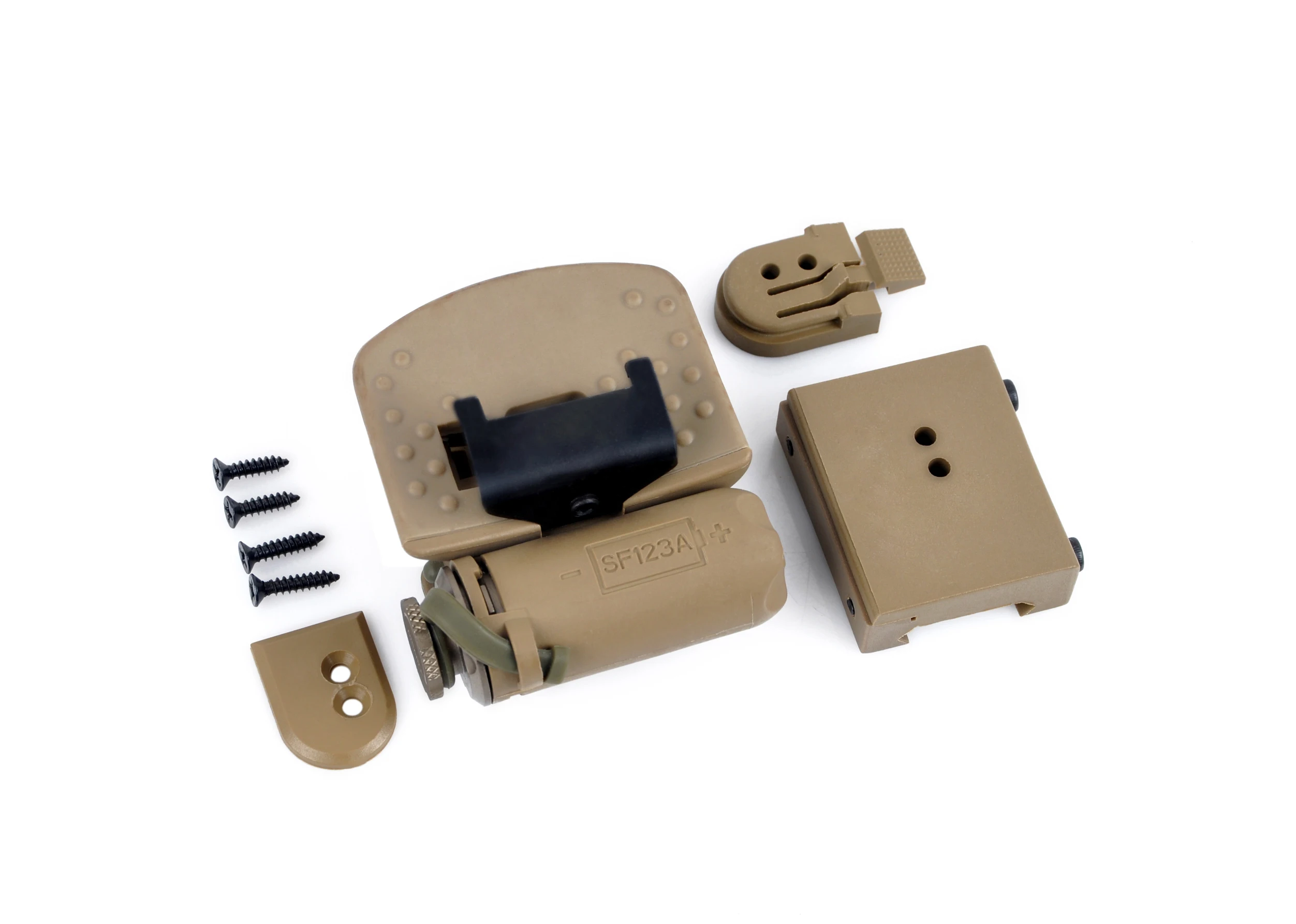 Helmet GEN 2 White Red Light Helmets Tactical Airsoft Scout Signal Outdoor Hunting GEN II Flashlight Accessories