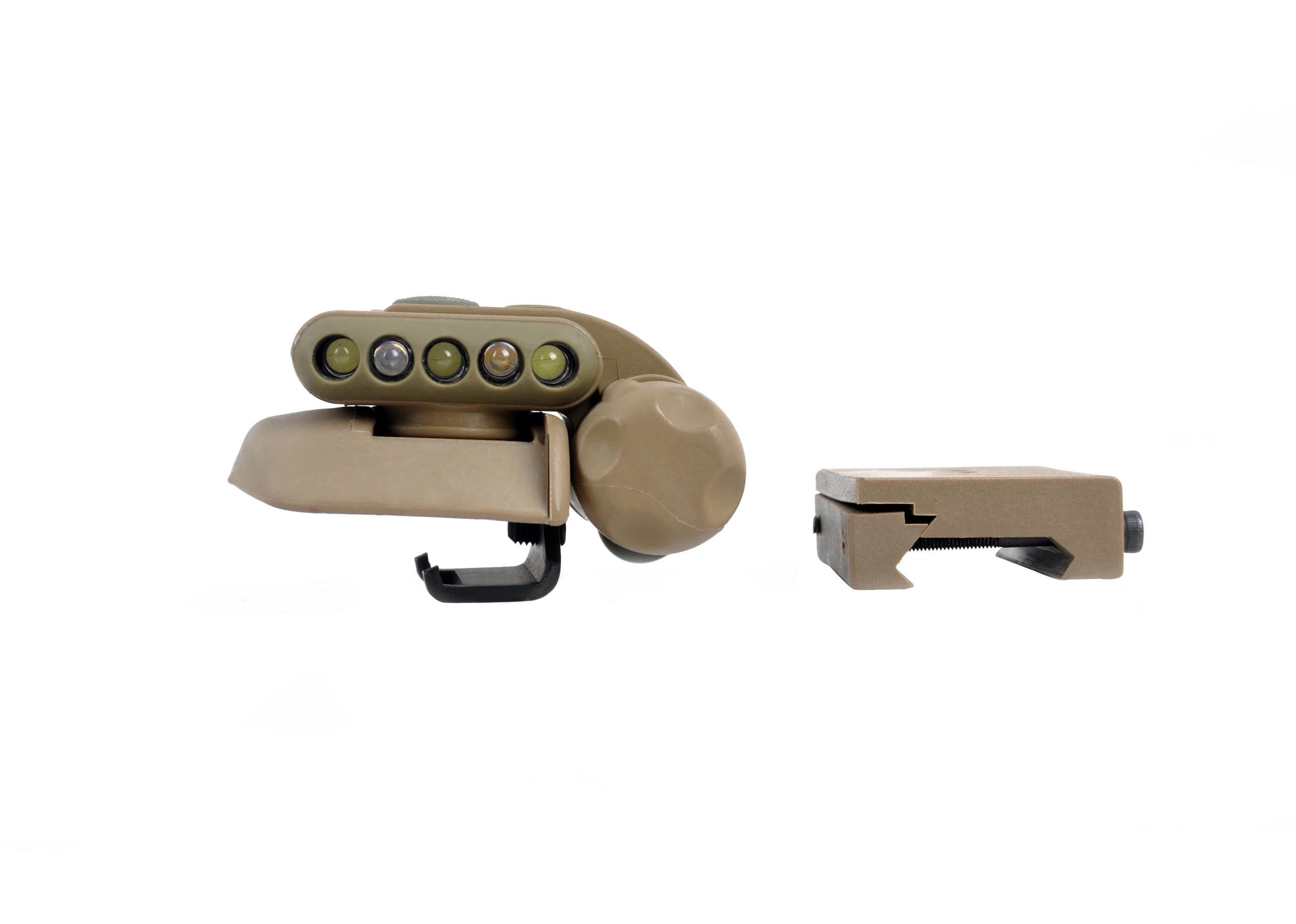 Helmet GEN 2 White Red Light Helmets Tactical Airsoft Scout Signal Outdoor Hunting GEN II Flashlight Accessories