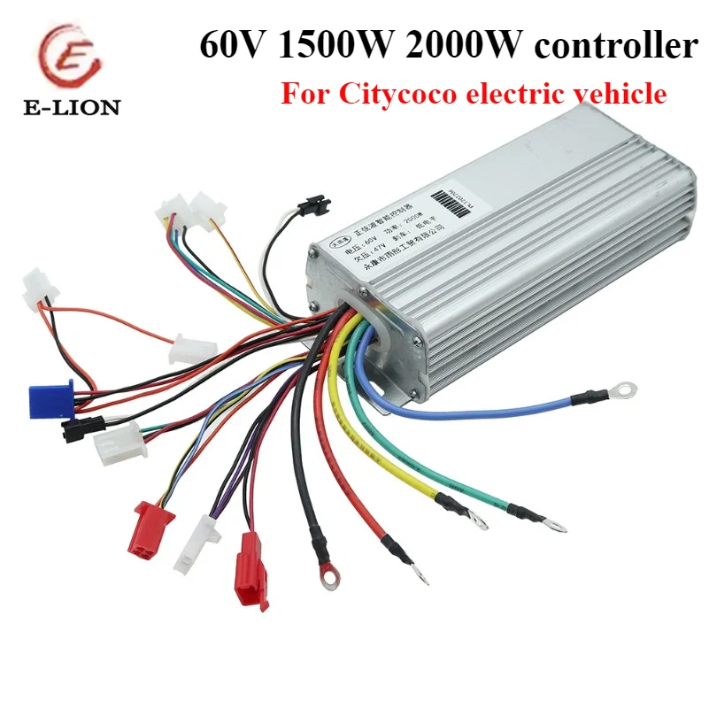 60V 72V 1000W 1500W 2000W controller for Citycoco electric vehicle sine wave original controller accessories
