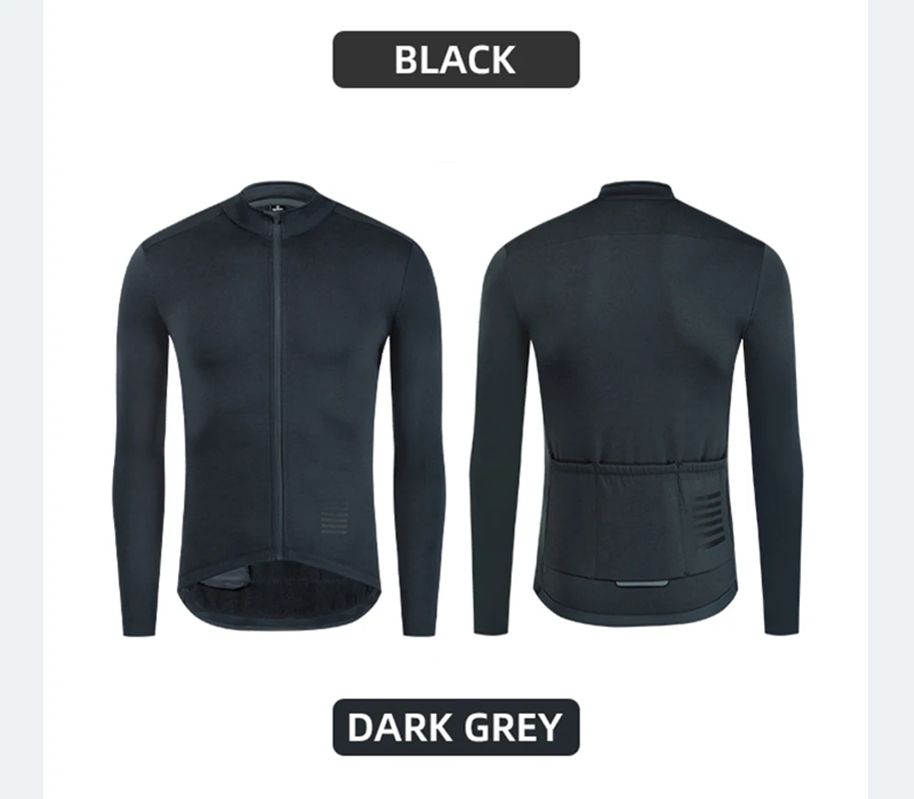 YKYWBIKE Men's Cycling Jersey Winter&Autumn Long Sleeve Thermal Fleece lining Bicycle Warm Jacket Road Bike MTB Clothing
