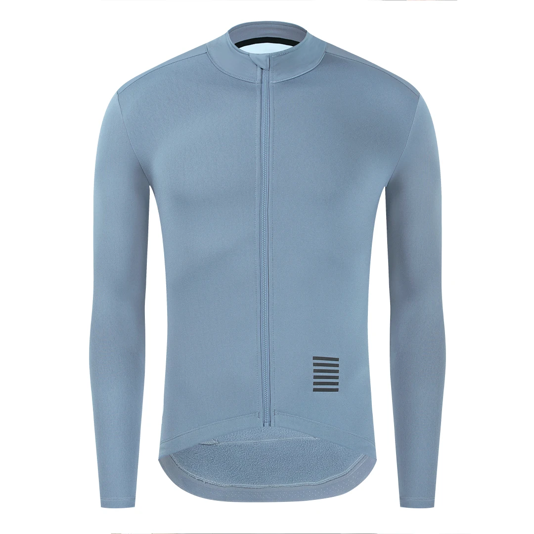YKYWBIKE Men's Cycling Jersey Winter&Autumn Long Sleeve Thermal Fleece lining Bicycle Warm Jacket Road Bike MTB Clothing