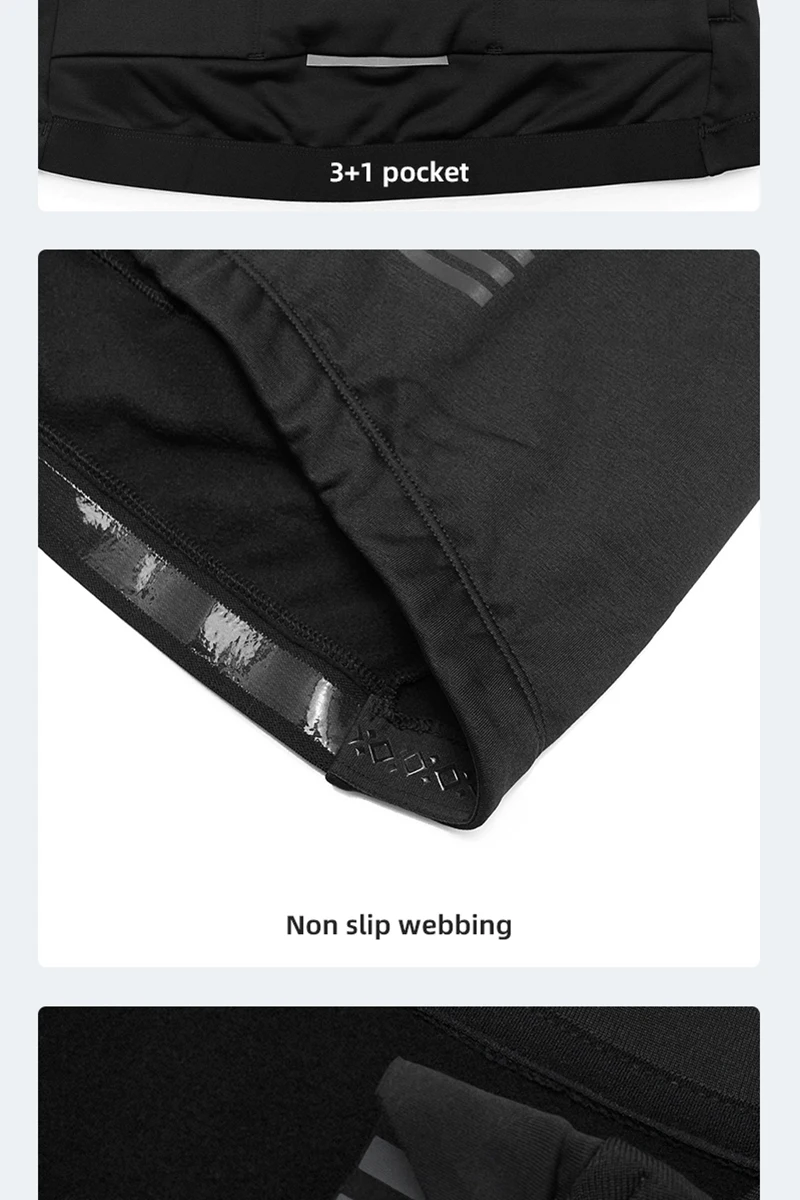 YKYWBIKE Men's Cycling Jersey Winter&Autumn Long Sleeve Thermal Fleece lining Bicycle Warm Jacket Road Bike MTB Clothing