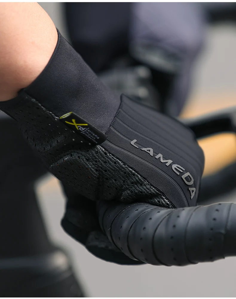 LAMEDA Professional MTB Cycling Gloves Spring Bicycle Gloves Touchscreen Shock Gel Pad Full Finger Road Bike Gloves Accessories