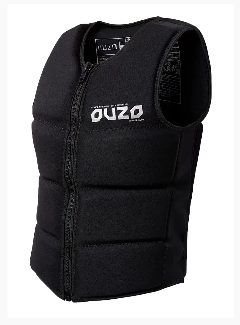 Neoprene Wakesurf Impact Vest for Boating Wake Surf and Skimboard, Lightweight, Buoyancy Swim Vest