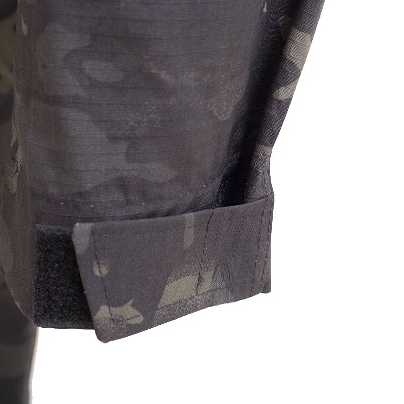 Outdoor Uniform Tactical Suits Wear Resistant T-Shirt Hood Pants Men Clothes Combat Shirts Airsoft Paintball Hunting Clothing