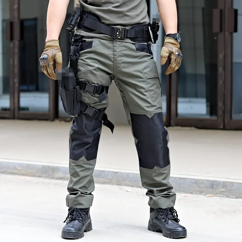 Outdoor Uniform Tactical Suits Wear Resistant T-Shirt Hood Pants Men Clothes Combat Shirts Airsoft Paintball Hunting Clothing