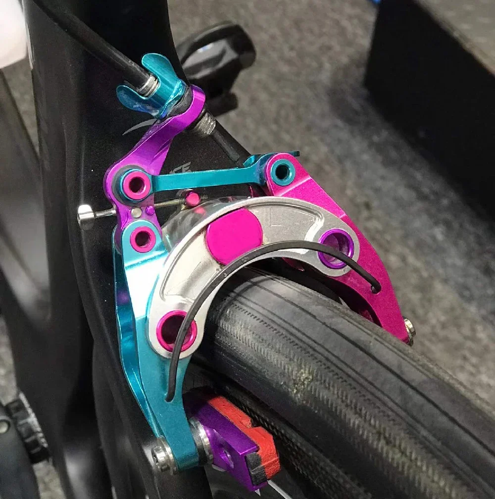 G4 Brake Road Bike Brake 92g/96g Road Time Trial Triathlon Gravel Bicycle Brake V-Brake Caliper Direct Mount Brake Red R9100