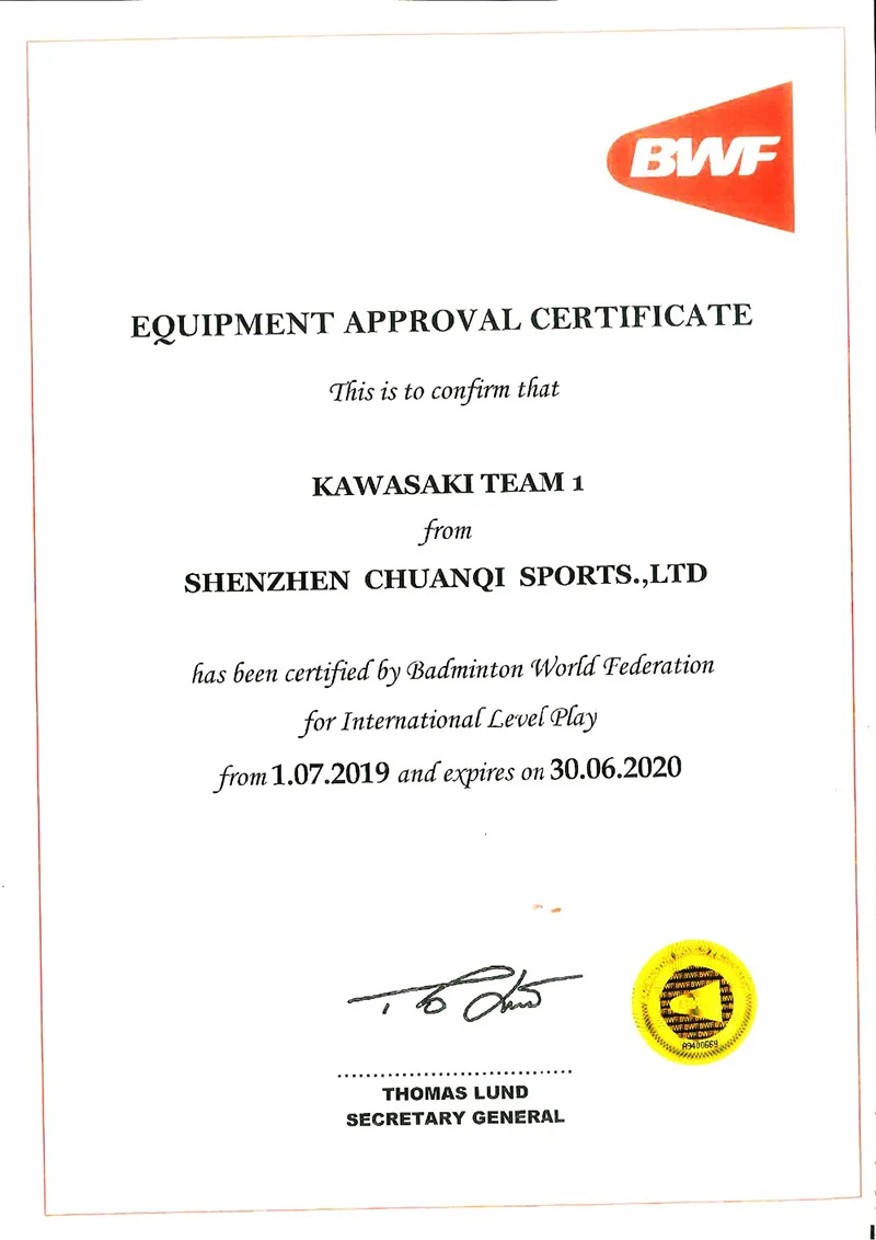Kawasaki Team 1 Badminton shuttle Professional Tournament Level Shuttlecock Goose Feather Badminton Balls Speed 77'