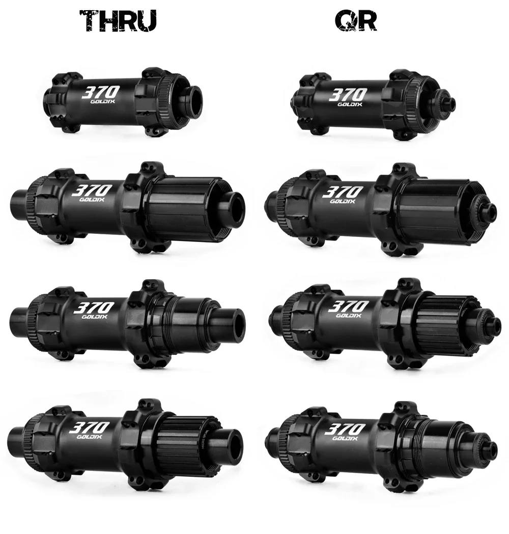 GOLDIX M370 MTB Hub Ratchet 36T 28 Hole Center Lock Disc Brake Straight Pull MTB Hub Thru/QR 148mm 141mm for SHIMANO SRAM