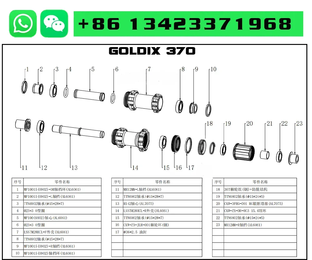 GOLDIX M370 MTB Hub Ratchet 36T 28 Hole Center Lock Disc Brake Straight Pull MTB Hub Thru/QR 148mm 141mm for SHIMANO SRAM
