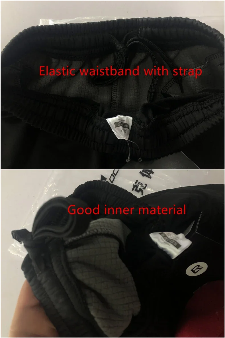 ROCKBROS Thermal Warm Cycling Pants Windproof Waterproof Winter Autumn Keep Warm Bike Long Trousers Sport MTB Road Bicycle Pants