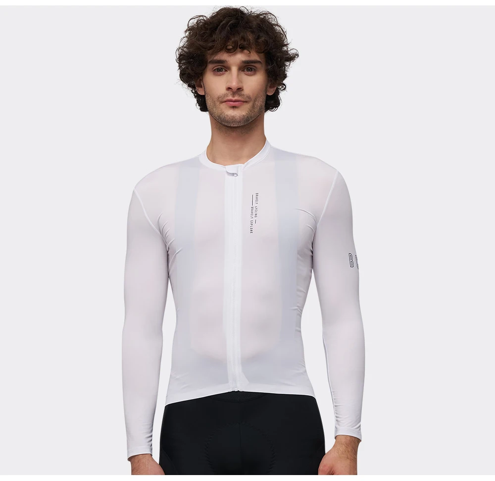 BCBE-ING Men Cycling Jersey Long Sleeve Pro Aero Fit Lightweight Bicycle Cholting MTB Road Bike Jersey Maillot Ciclismo Hombre