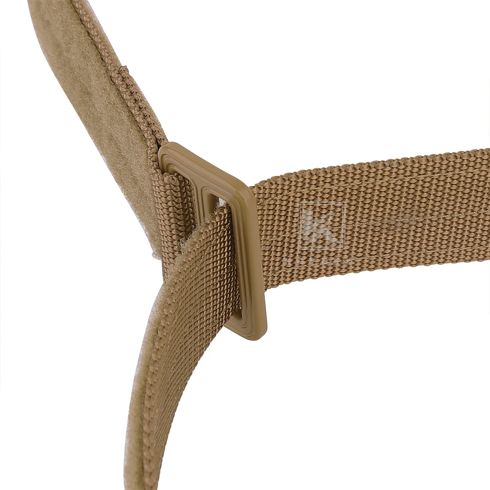 KRYDEX Tactical EDC Belt Hook & Loop Inner Belt 1.5" Nylon Duty Concealed Carry Base Belt Outdoor Men Waist Belt