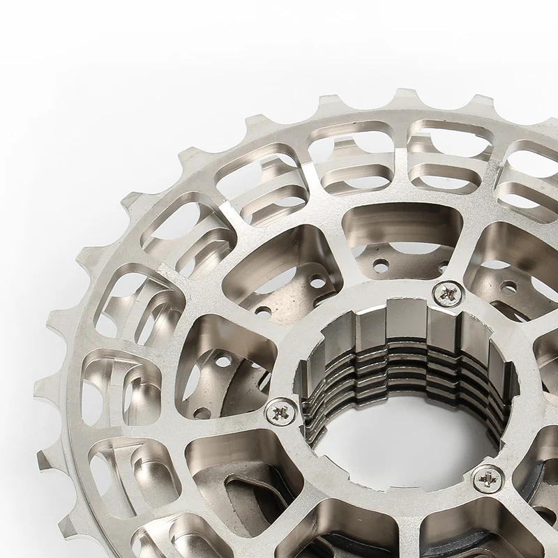 SUNSHINE ultralight Road flywheel 11 12 speed 11-28 32 34 36T colorful Hollow out bicycle cassette HG gear for Shimano