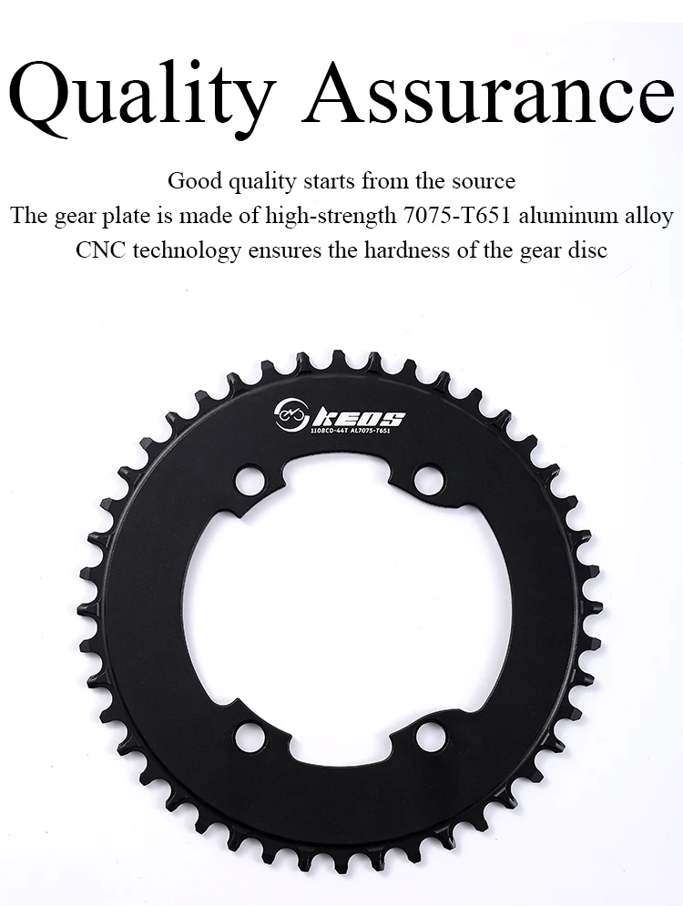 KEOS 110 BCD Chainring Chainwheel for R7000/R8000/R9100 Road Bike Chainring 44T 46T 48T 50T 52T 54T 56T