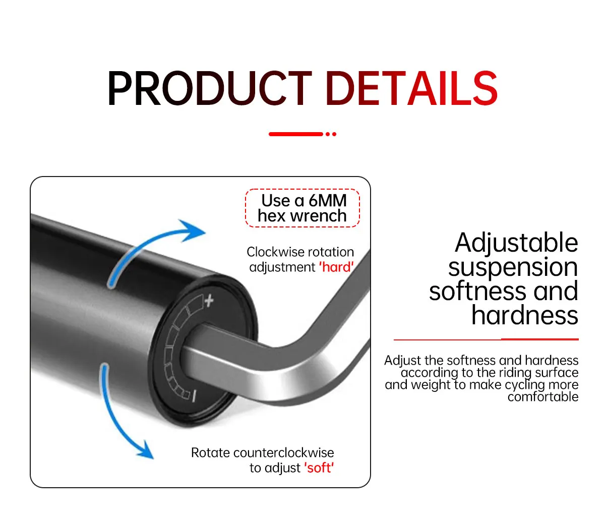 Aluminum Alloy Bike Seatpost Length 350mm Universal Bicycle Seat Post Compatible with 27.2mm/30.9mm/31.6mm Diameters for Mountai