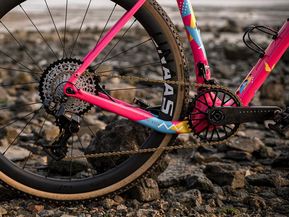 ZRACE UNCHAINED Carbon Fiber Crankset Lightweight Modular Structure Suitable for ROAD Gravel