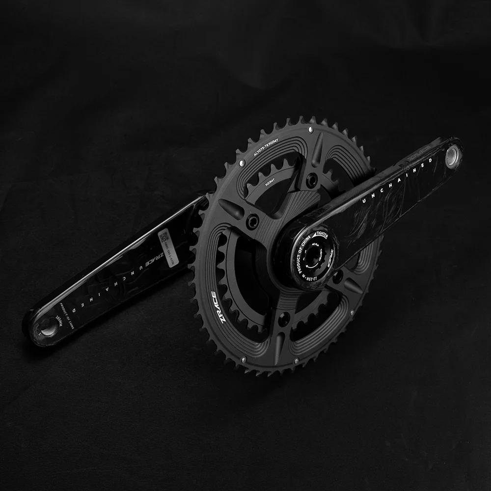 ZRACE UNCHAINED Carbon Fiber Crankset Lightweight Modular Structure Suitable for ROAD Gravel