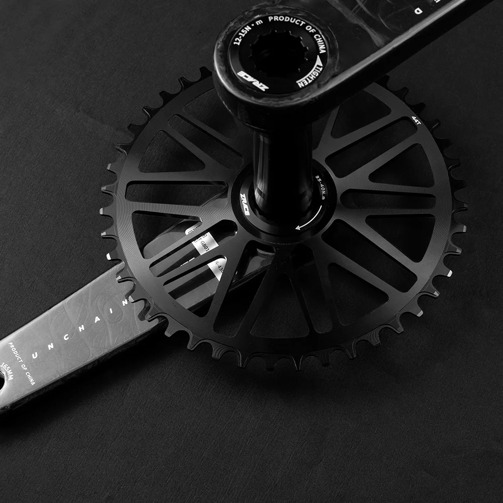 ZRACE UNCHAINED Carbon Fiber Crankset Lightweight Modular Structure Suitable for ROAD Gravel