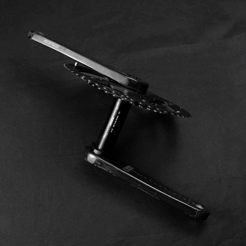 ZRACE UNCHAINED Carbon Fiber Crankset Lightweight Modular Structure Suitable for ROAD Gravel