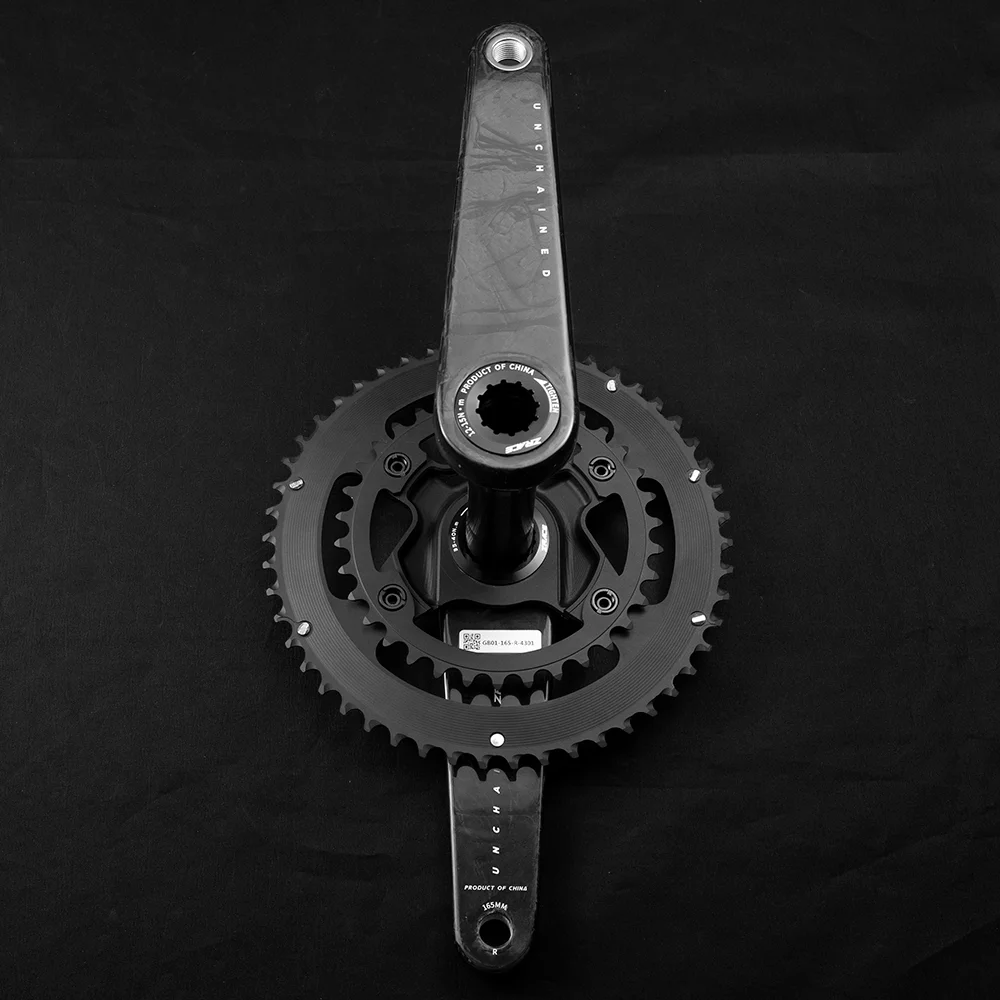 ZRACE UNCHAINED Carbon Fiber Crankset Lightweight Modular Structure Suitable for ROAD Gravel