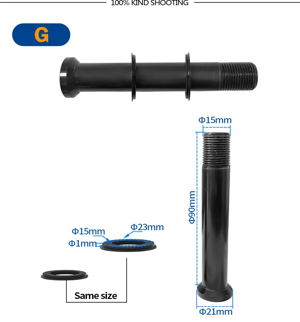 BXT Frame Parts Carbon Full Suspension Bike Frame Rear Shock Connector Screw Set Only Fit for Frame Model BXT-MTB-117