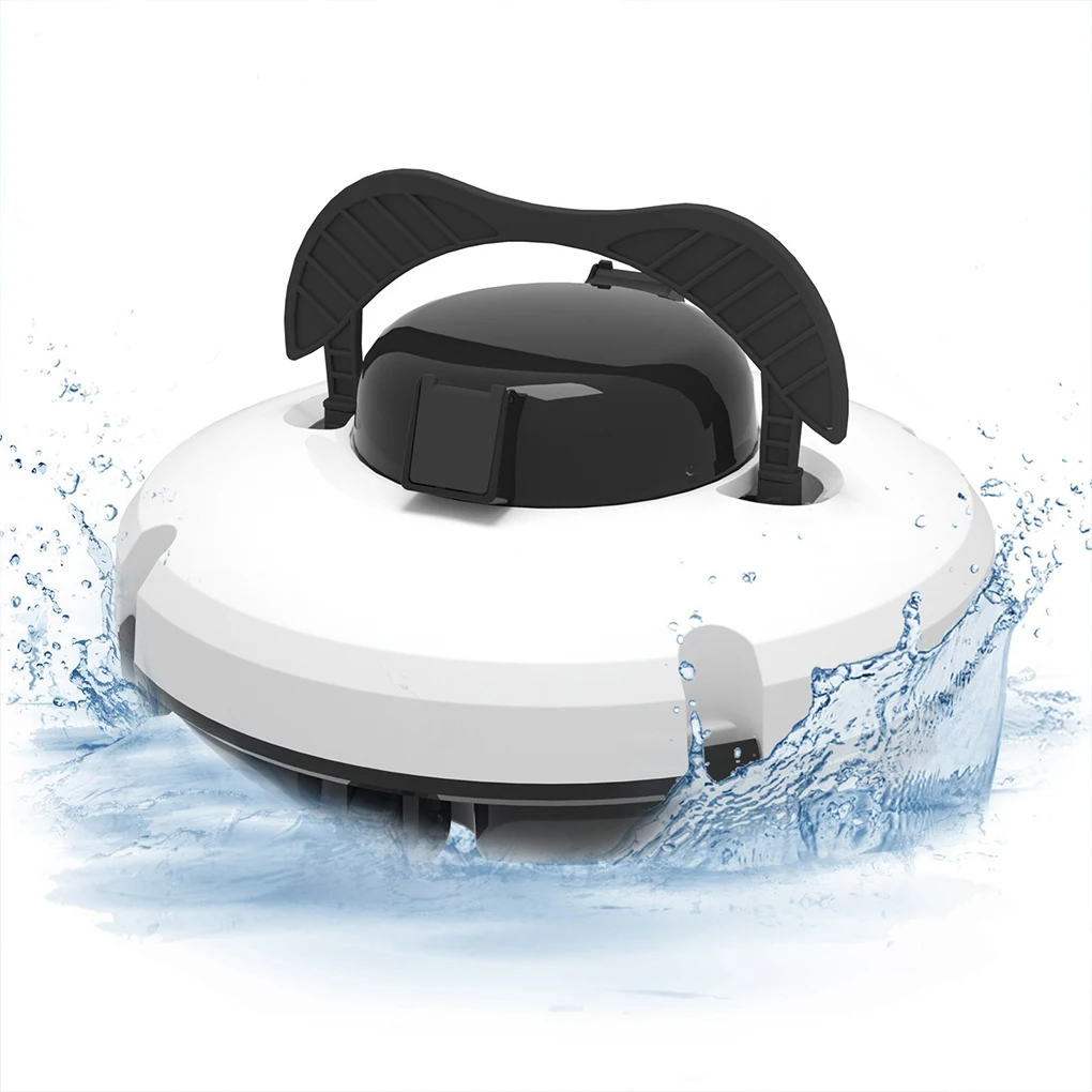 Fully Automatic Pool Cleaning Robot Wireless Smart Pool Robot Underwater Vacuum Cleaner for Flat Ground Pools