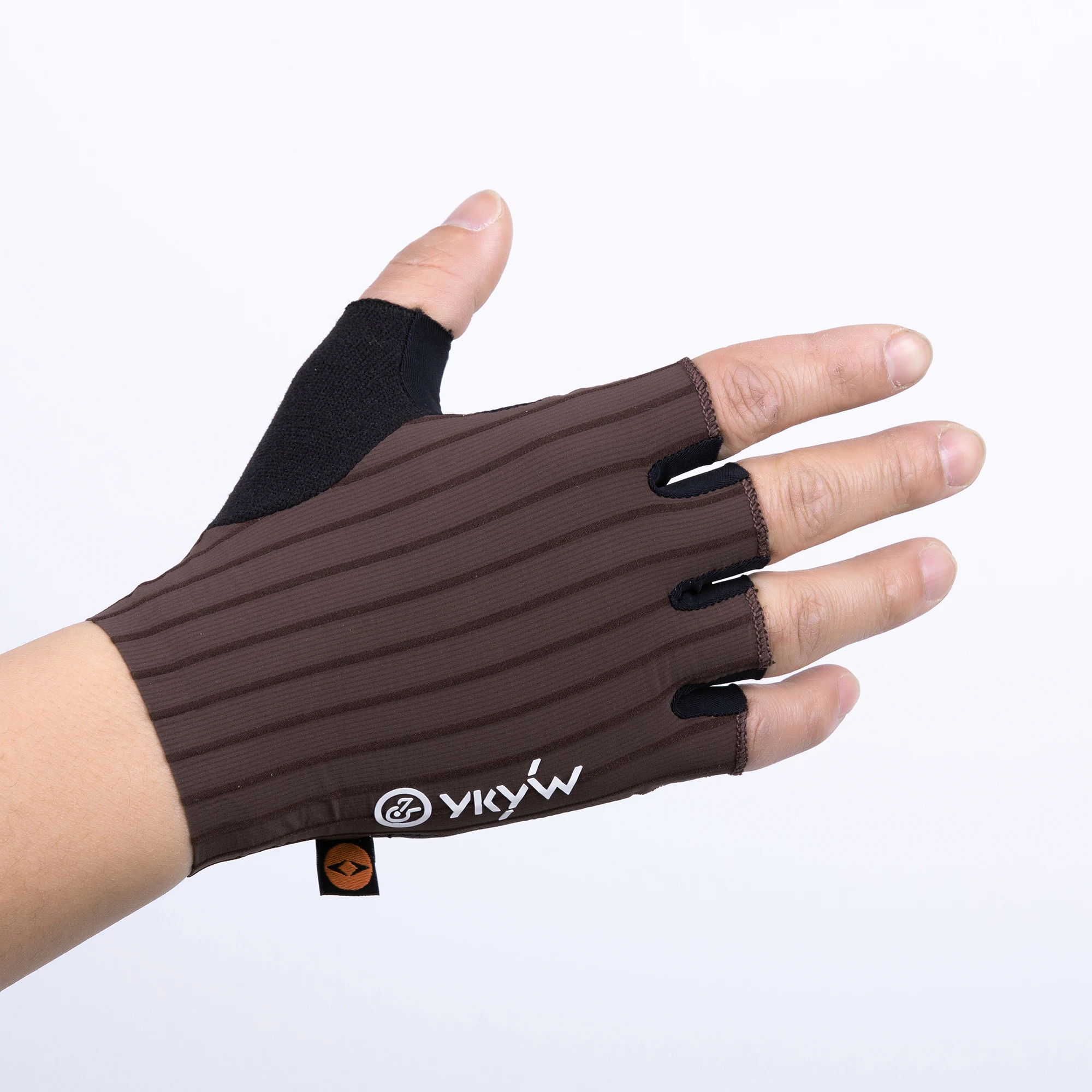 YKYWBIKE Cycling Gloves Summer Italy Interface hand Pad Shock-Absorbing Half Finger Bicycle Gloves Mountain Bike MTB Gloves