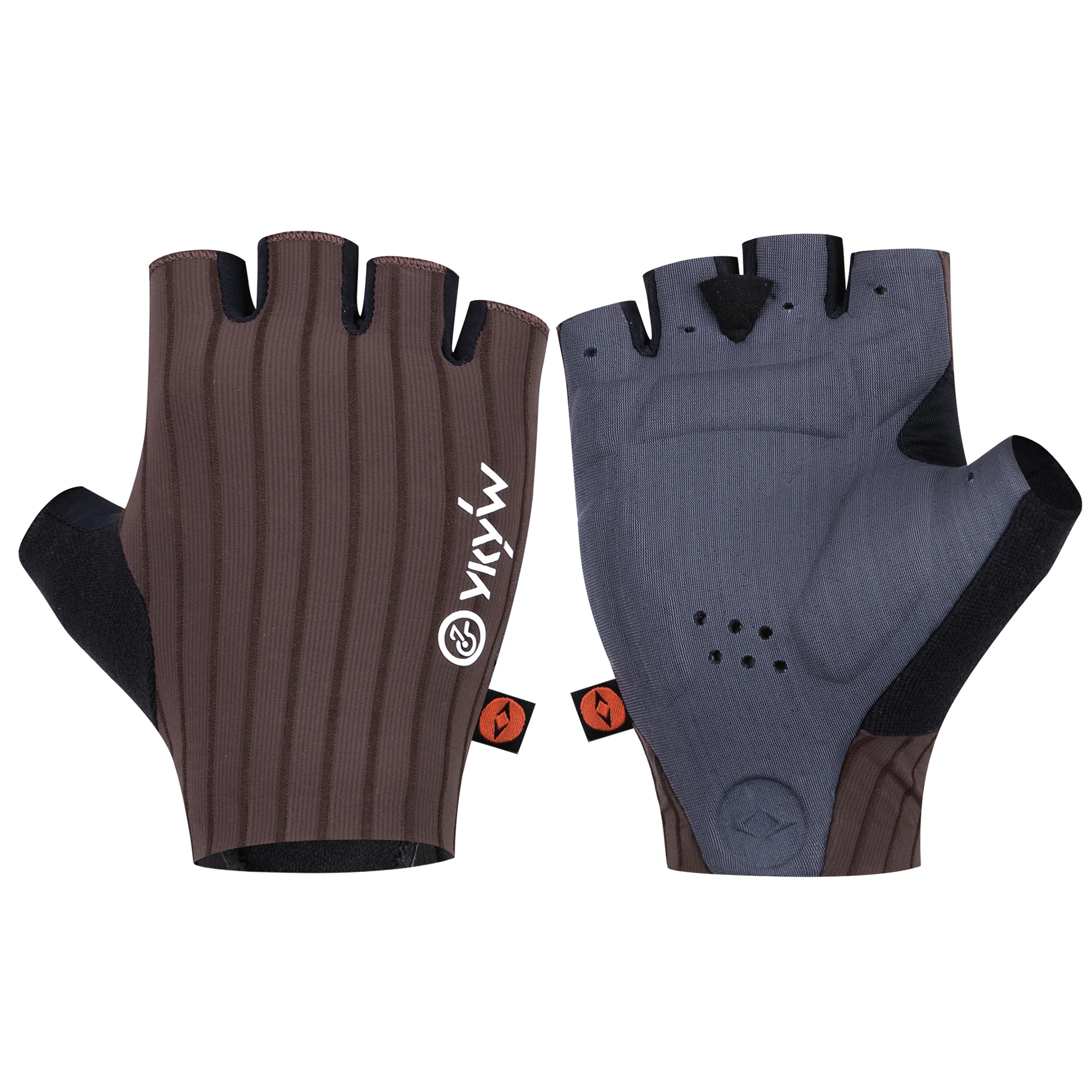 YKYWBIKE Cycling Gloves Summer Italy Interface hand Pad Shock-Absorbing Half Finger Bicycle Gloves Mountain Bike MTB Gloves