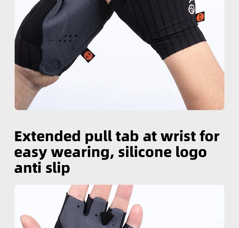 YKYWBIKE Cycling Gloves Summer Italy Interface hand Pad Shock-Absorbing Half Finger Bicycle Gloves Mountain Bike MTB Gloves