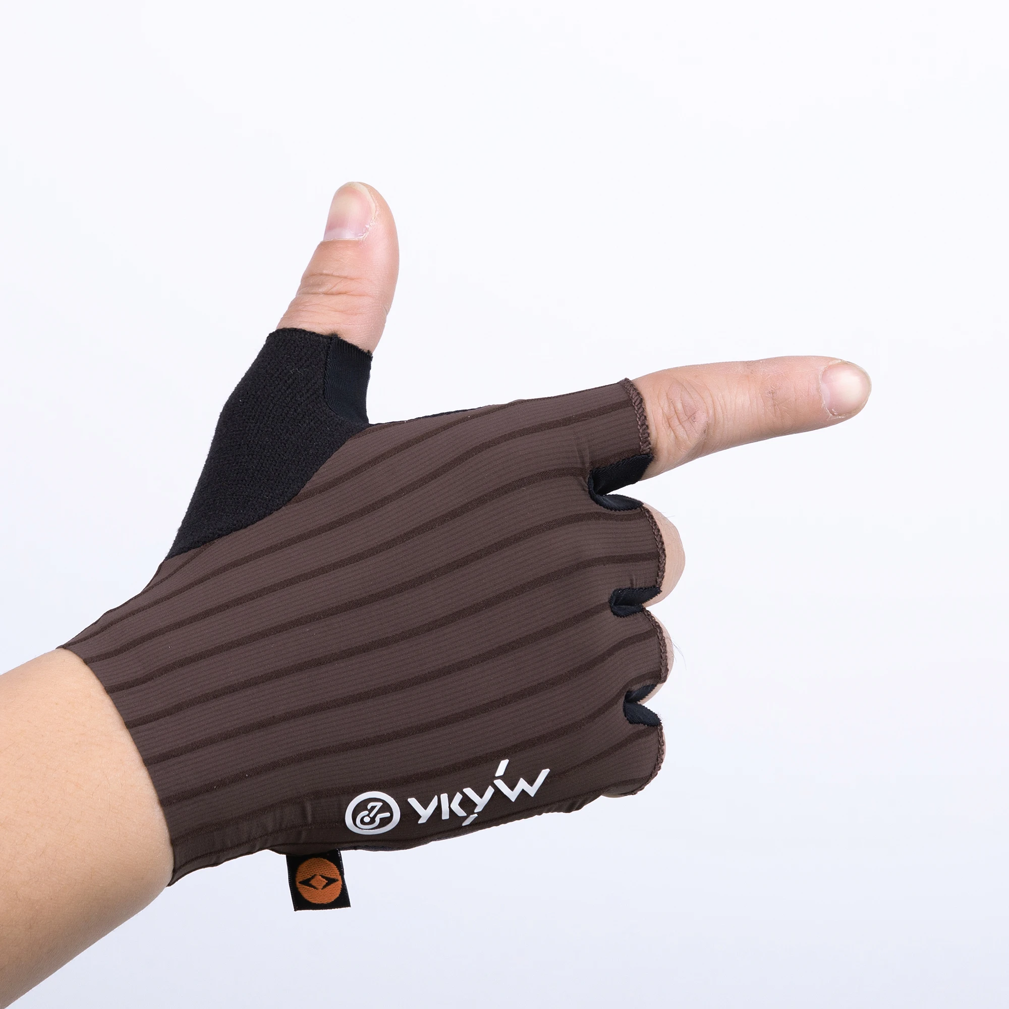 YKYWBIKE Cycling Gloves Summer Italy Interface hand Pad Shock-Absorbing Half Finger Bicycle Gloves Mountain Bike MTB Gloves