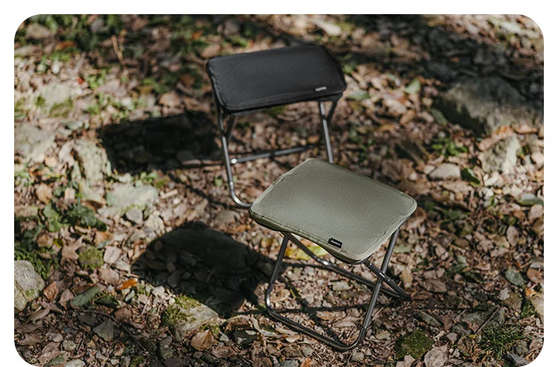 Naturehike Compact Folding Stool 7075 Aluminum Alloy Outdoor Portable Barbecue Fishing Collapsible Chair Camping Hiking Stool