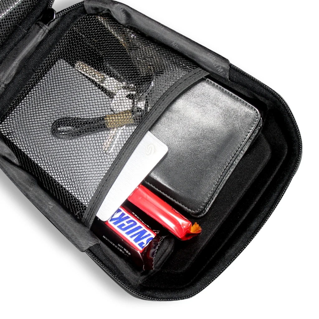 WILD MAN Bicycle Handlebar Bag 2L 3L 4L Selected Models PU EVA Hard Shell Front Storage Pouch MTB Scooter Cycling Accessories