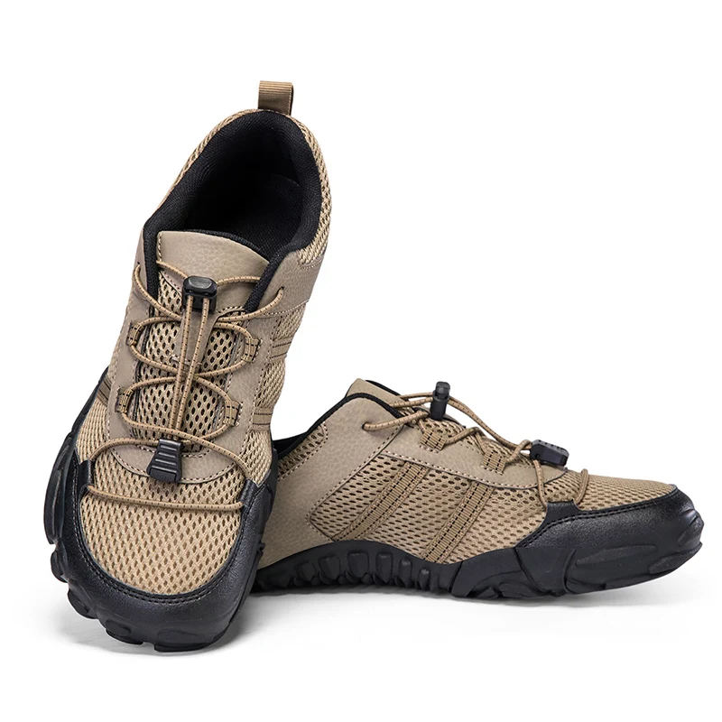 Wide Toe Box Hiking Shoes Outdoor Mountaineering Trekking Riding Camping Creek tracing Walking Sports Sneakers Big Size 48 49