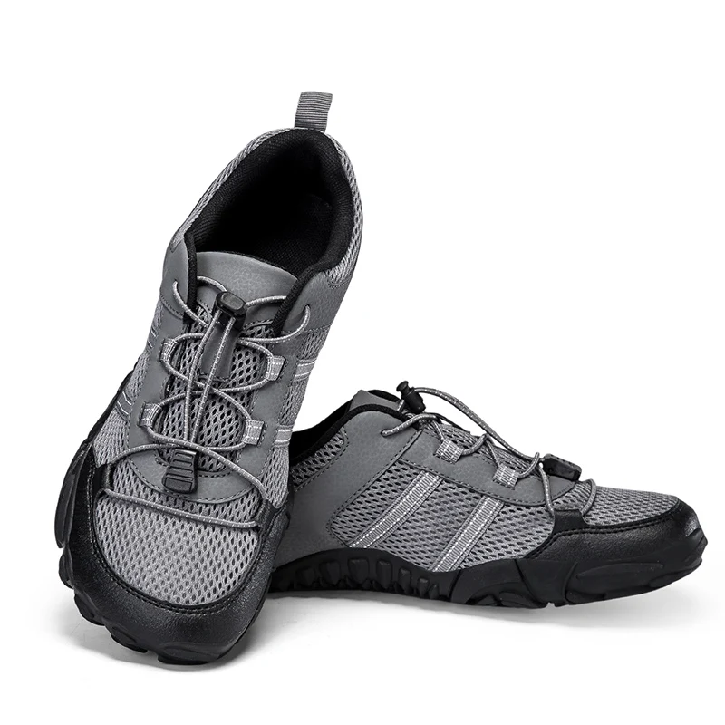 Wide Toe Box Hiking Shoes Outdoor Mountaineering Trekking Riding Camping Creek tracing Walking Sports Sneakers Big Size 48 49