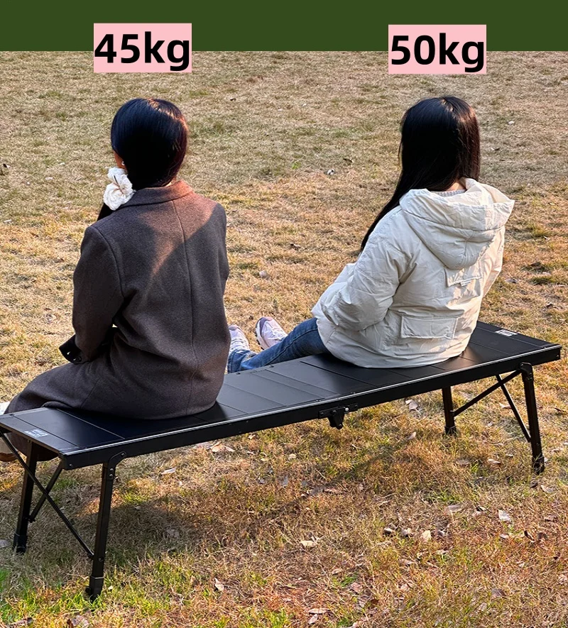 Tryhomy Outdoor Camping IGT Table IGT 6 Unit Table Portable Aluminum Alloy Ultralight Fold Camping Desk BBQ Picnic IGT Table New