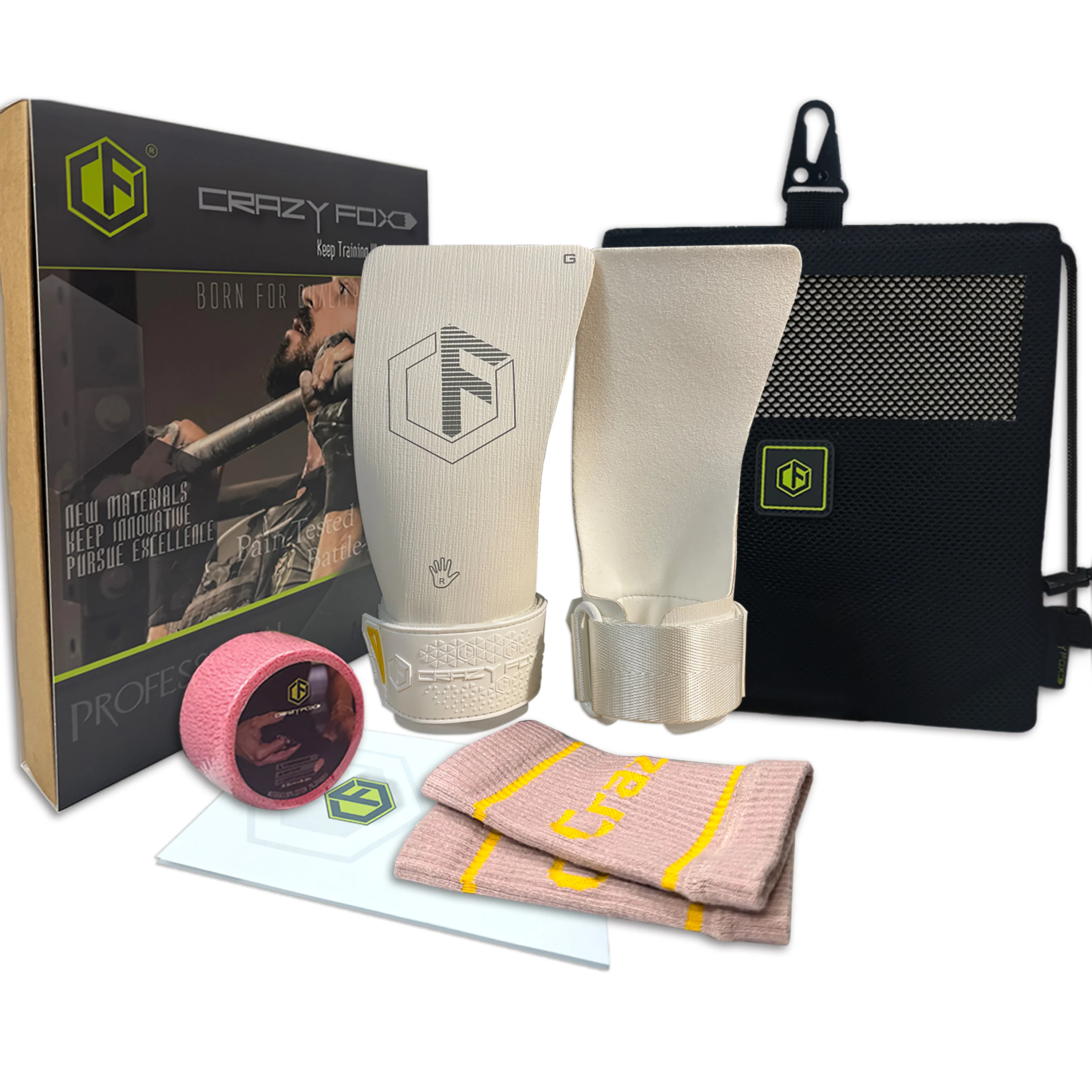 Full Hand Grips Protector Without Magnesium Lightweight Adaptability for Sport Cross Gym Training Glove Endurance Comfort