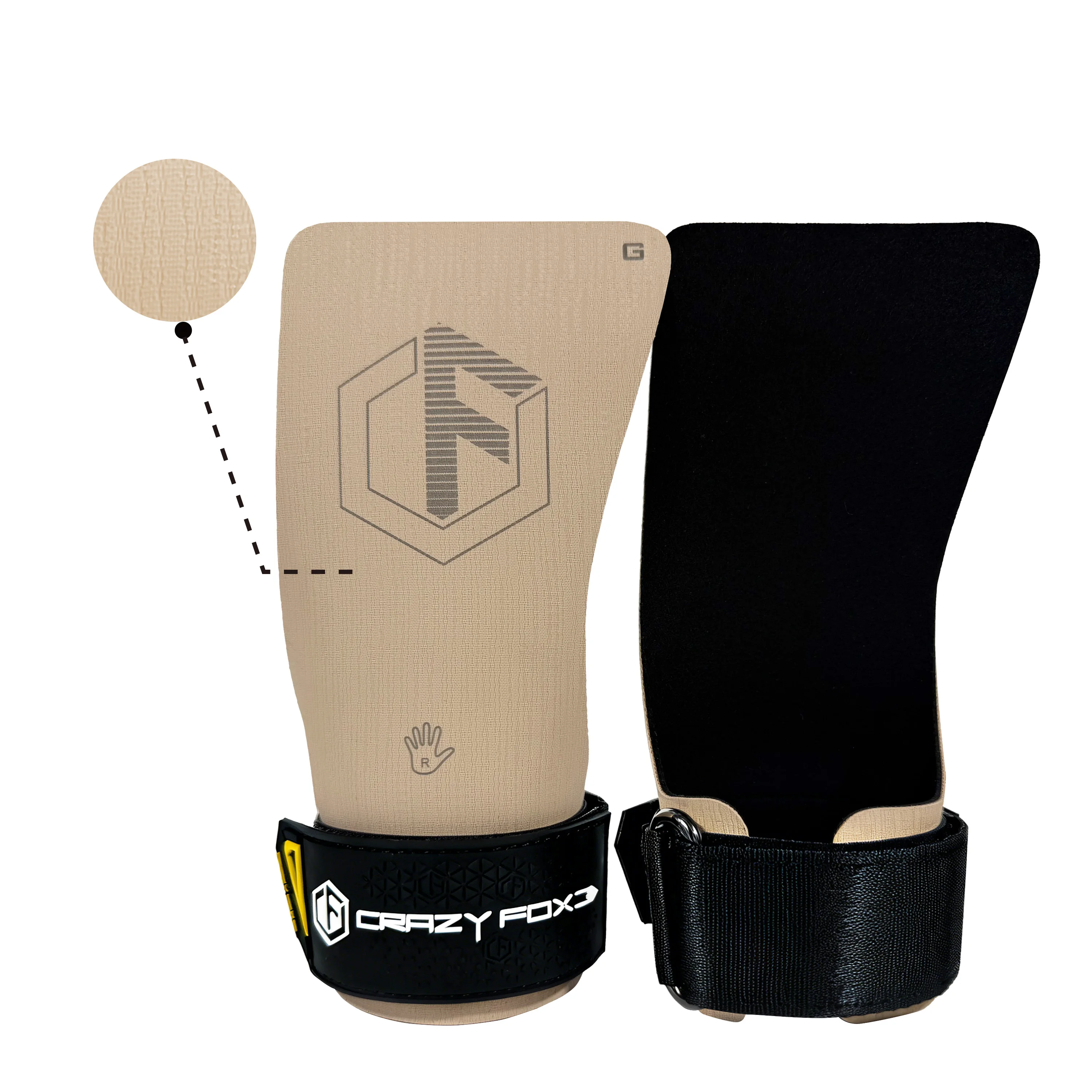 Full Hand Grips Protector Without Magnesium Lightweight Adaptability for Sport Cross Gym Training Glove Endurance Comfort
