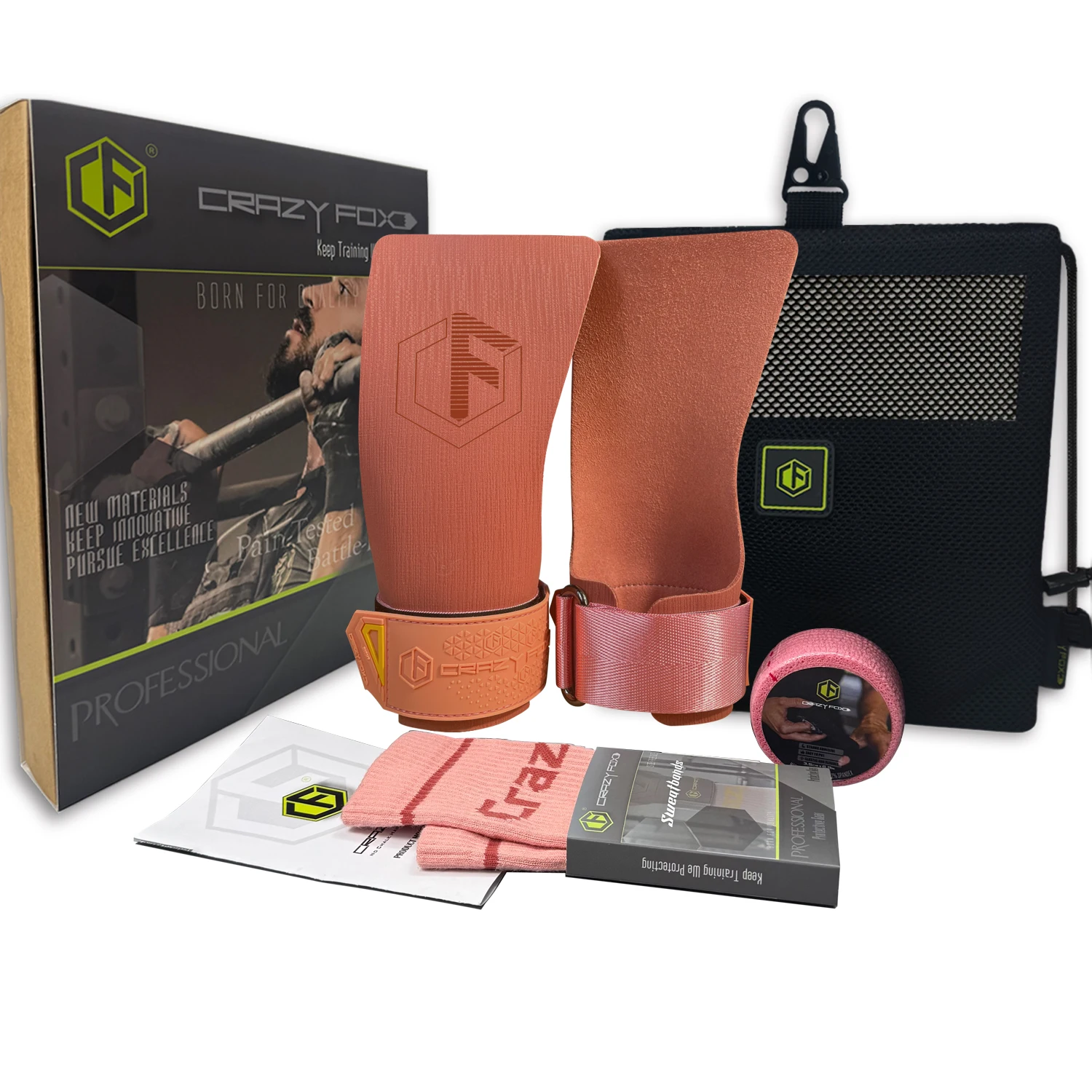 Full Hand Grips Protector Without Magnesium Lightweight Adaptability for Sport Cross Gym Training Glove Endurance Comfort