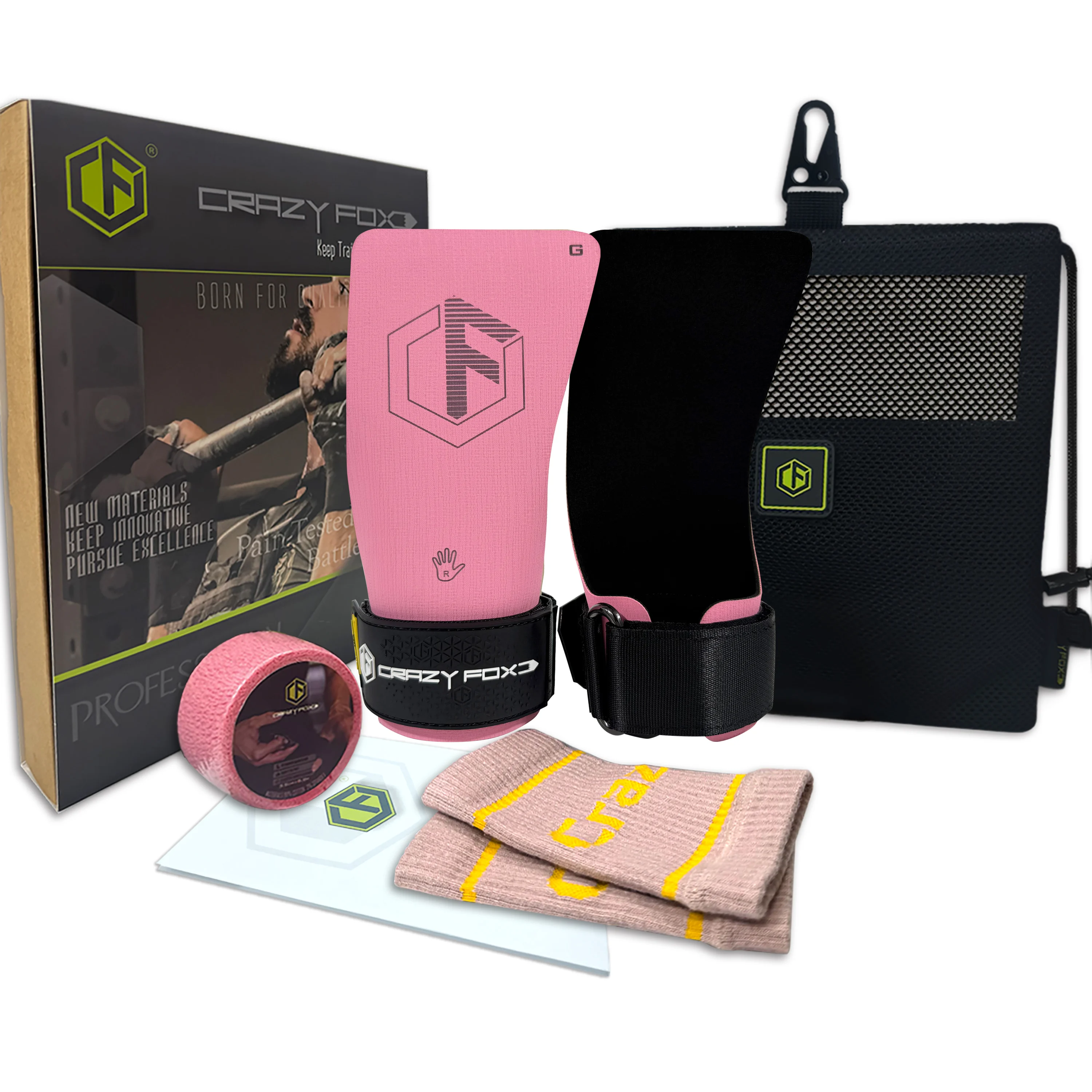 Full Hand Grips Protector Without Magnesium Lightweight Adaptability for Sport Cross Gym Training Glove Endurance Comfort
