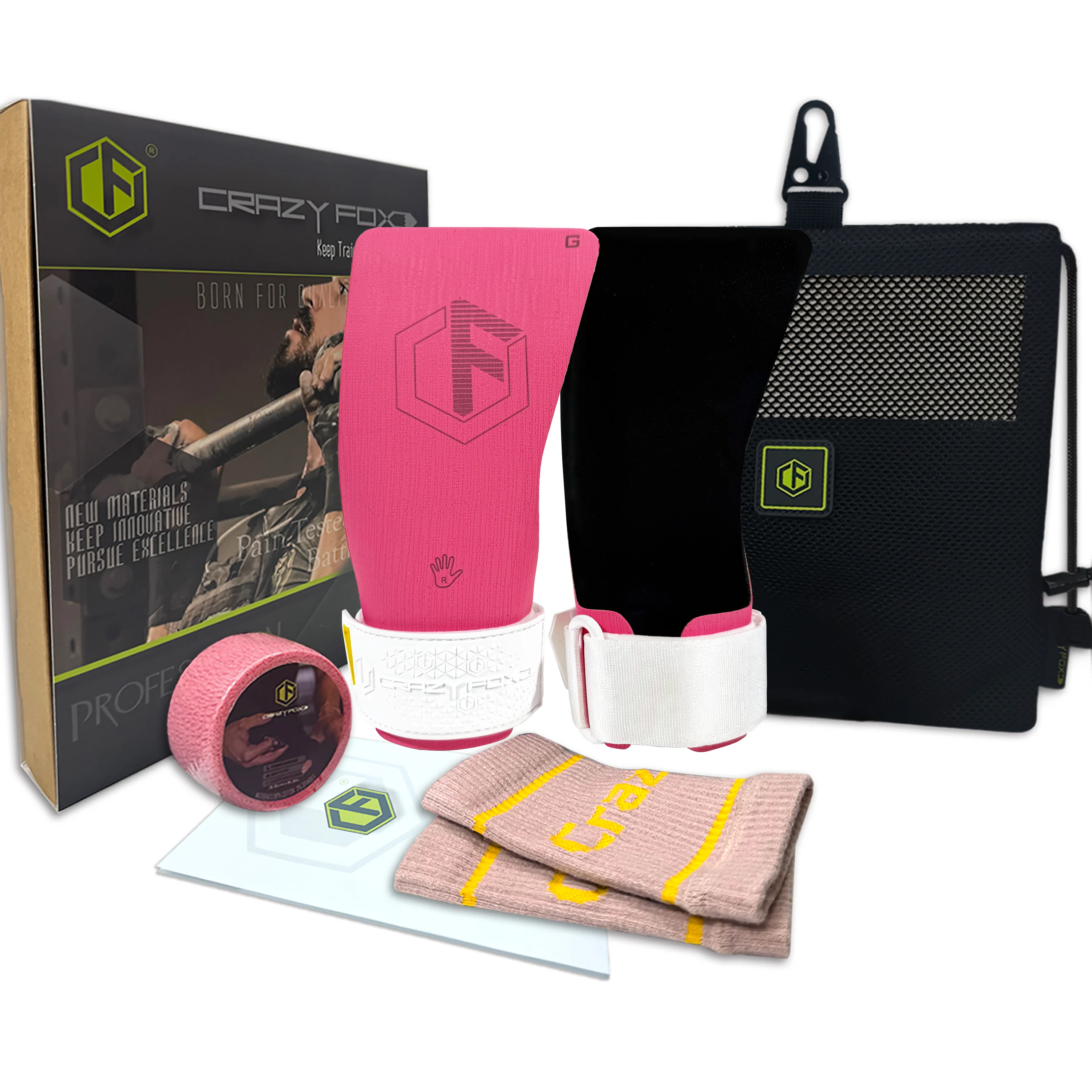 Full Hand Grips Protector Without Magnesium Lightweight Adaptability for Sport Cross Gym Training Glove Endurance Comfort